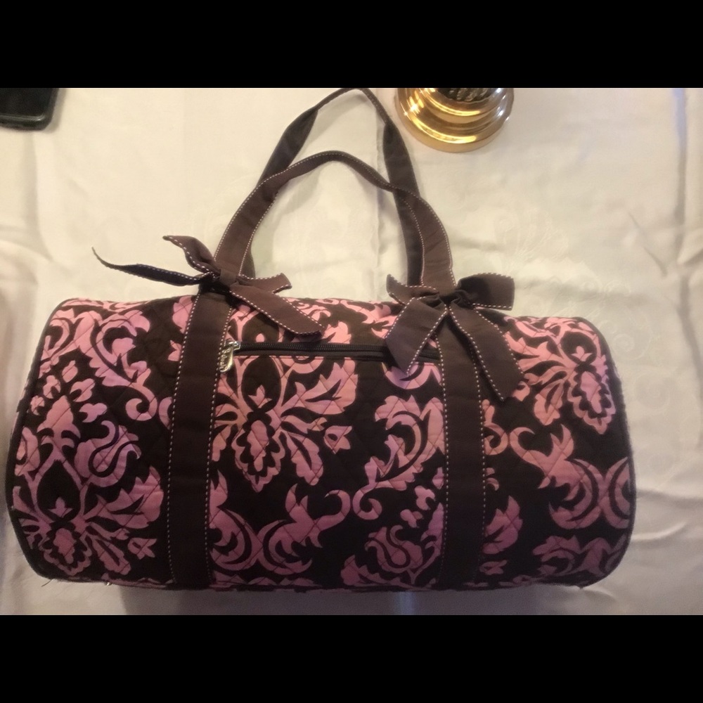 Belvah Quilted duffle bag